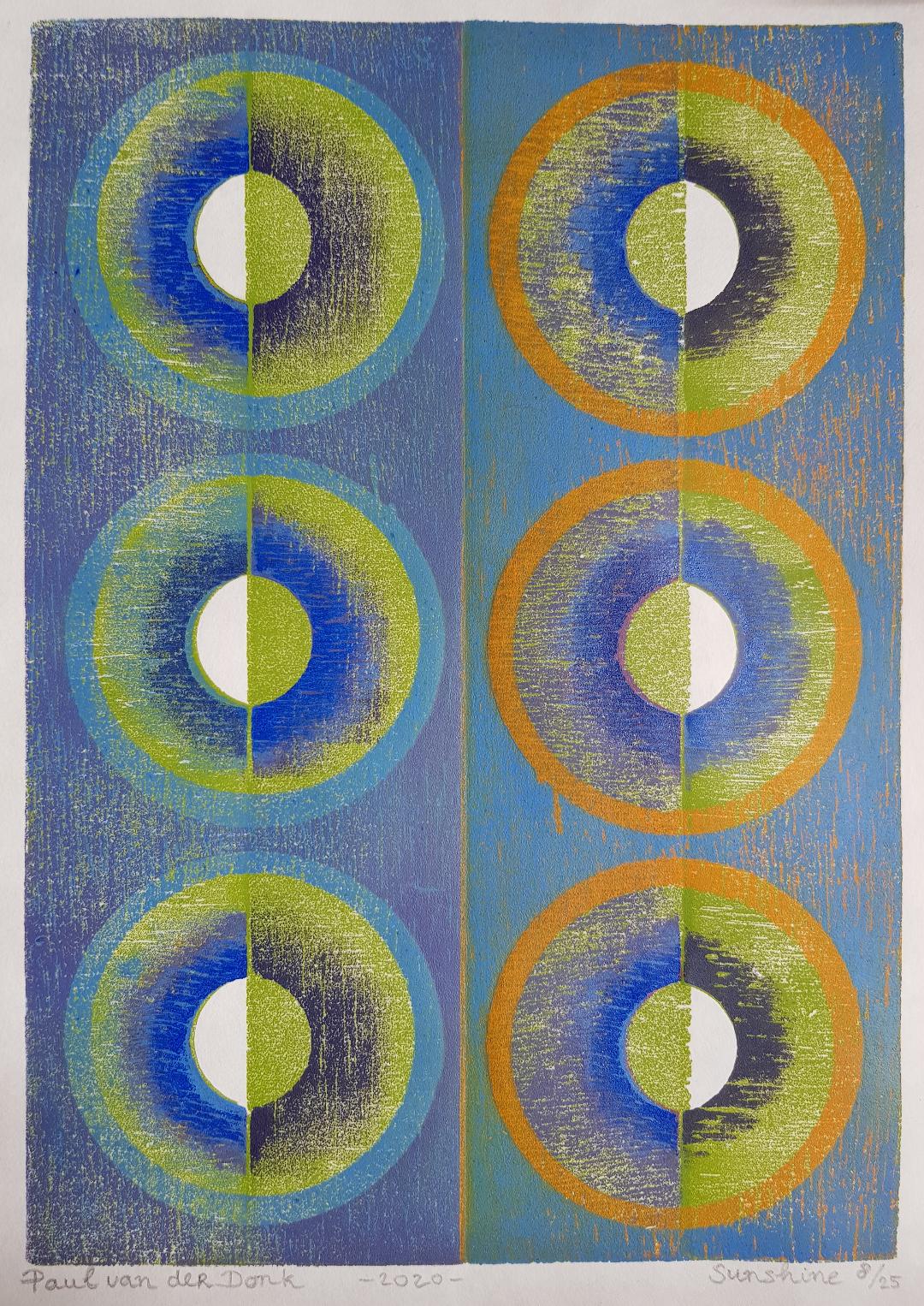 Sunshine nr 8 / 25 Paul van der Donk € 180.00 incl lijst